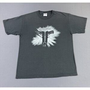 Rare Vintage Y2K The Gun Store Las Vegas Pistol Glock Black Shirt Promo Medium
